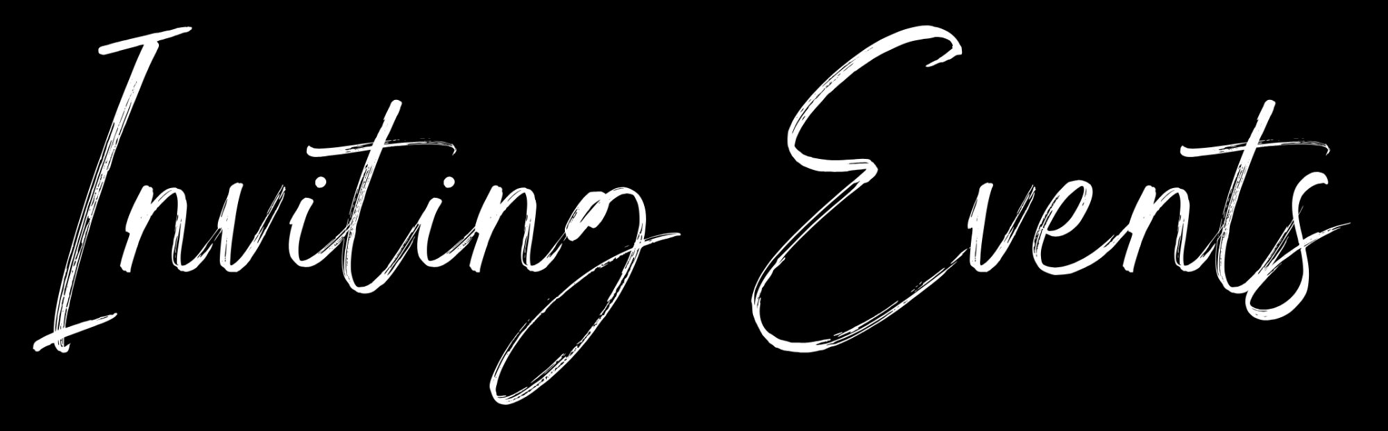 Inviting Events